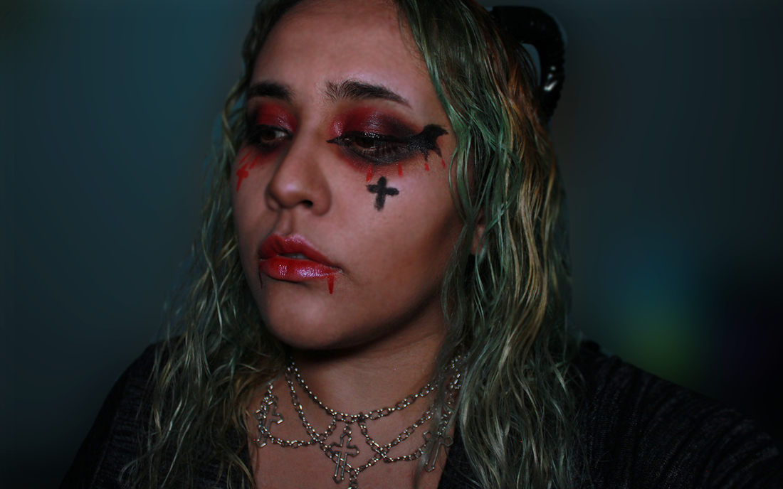 Tutorial de Maquillaje de Halloween con Pandia Econatural